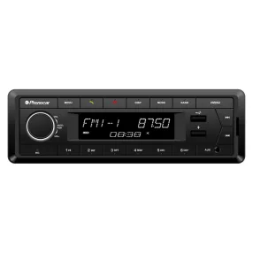   Phonocar VM064 Professzionális DAB+ autórádió Bluetooth kihangosítóval, dupla USB, SD, AUX, 4x40W erősítővel
