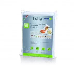 Laica vákuum csomagoló tasak 20 x 28 cm, 50 db (VT35043)