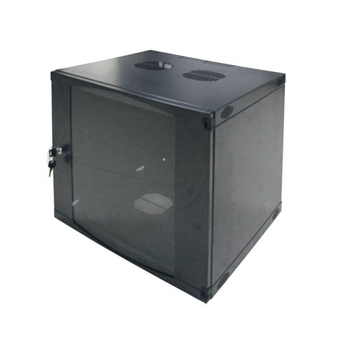 Logilink 19" fali állvány 9U 540 x 450 mm, szétszerelt, fekete