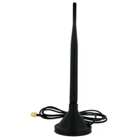   MaxLink dönthető mágnestalpas 5dBi körsugárzó WiFi antenna 2,4GHz (WFI-005-999)