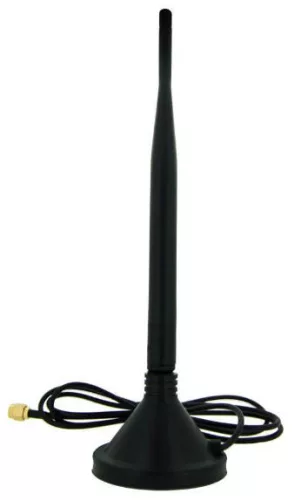 MaxLink dönthető mágnestalpas 5dBi körsugárzó WiFi antenna 2,4GHz (WFI-005-999)