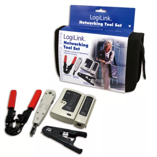 Logilink Hálózati szerszámkészlet (WZ0012)