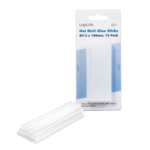 Logilink ragasztó pisztpoly rudak O7,2 mm, 12 db, alkalmas WZ0050 (WZ0053)