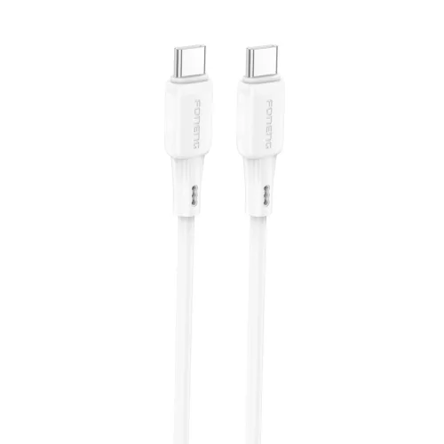 FONENG kábel X120 USB-C - USB-C PD 100W 1m, fehér