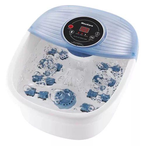 Naipo MaxKare SPA18 – Lábfürdő masszírozó melegítő funkcióval –otthoni pedikűrrel (kék) (XKAM-SPA18-KEK)