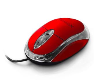 EXTREME VEZETÉKES OPTIKAI 3D USB EGÉR CAMILLE PIROS XM102R