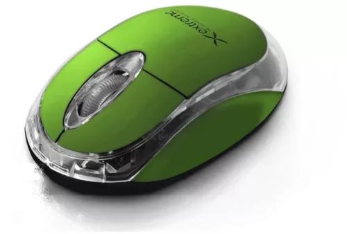 EXTREME VEZETÉK NÉLKÜLI 2.4GHZ OPTIKAI 3D USB EGÉR HARRIER ZÖLD XM105G