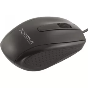 Extreme Bungee 3D-s USB vezetékes optikai egér, fekete