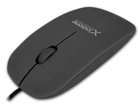 EXTREME VEZETÉKES 3D OPTIKAI EGÉR USB-C LACERTA FEKETE XM111K