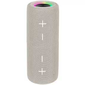   Trevi XSC 8A88 B TWS Bluetooth 5.3 dupla hangszóró IPX5 védelemmel, Disco LED, krém szín