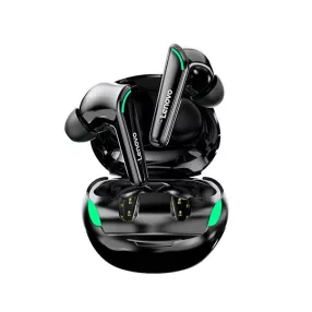   Lenovo XT92 fekete Gamer Bluetooth 5.1 Vezeték Nélküli Fülhallgató Töltőtokkal