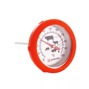   Zokura - 0°C - 100°C mérőskálás konyhai hőmérő Z-1184