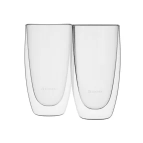 Zokura  Z-1380- 2 db Üveg pohár, dupla falú, 350ml