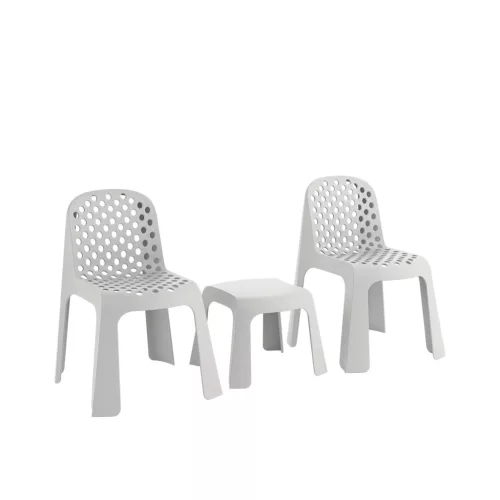 Delusso Zampano 3 részes szett - Neutral Grey, ZAMPANO-3-S94347