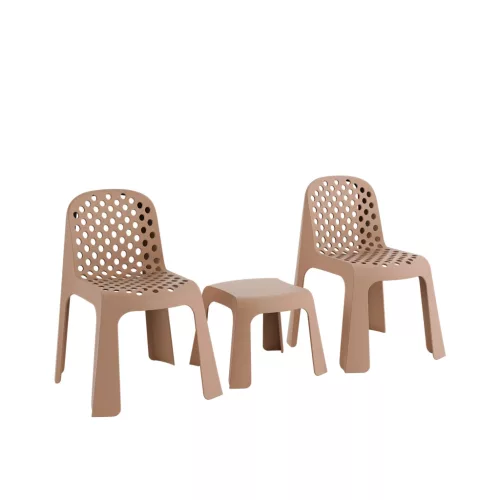 Delusso Zampano 3 részes szett - Mocha Brown, ZAMPANO-3-S96271