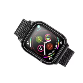   USAMS ZB68IW1 Apple Watch Mágneses fémszíj és tok 44mm, 1324416