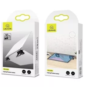 Usams ZJ054PBZJ01 laptoptartó lábak, fekete 1380762
