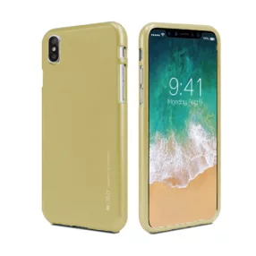 Mercury iJELLYIPXG iPhone X TPU tok, Arany 1251680