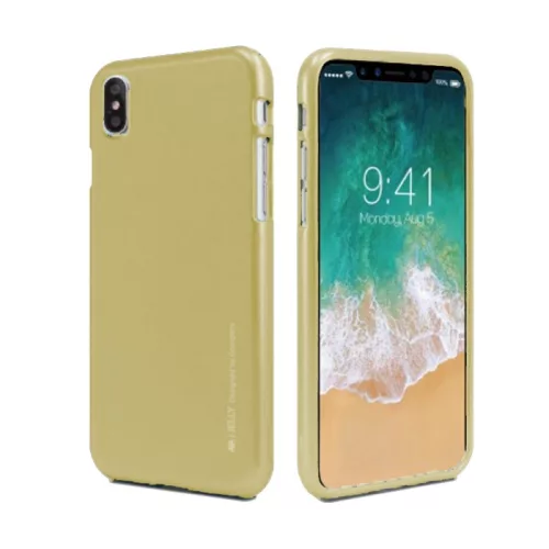 Mercury iJELLYIPXG iPhone X TPU tok, Arany 1251680
