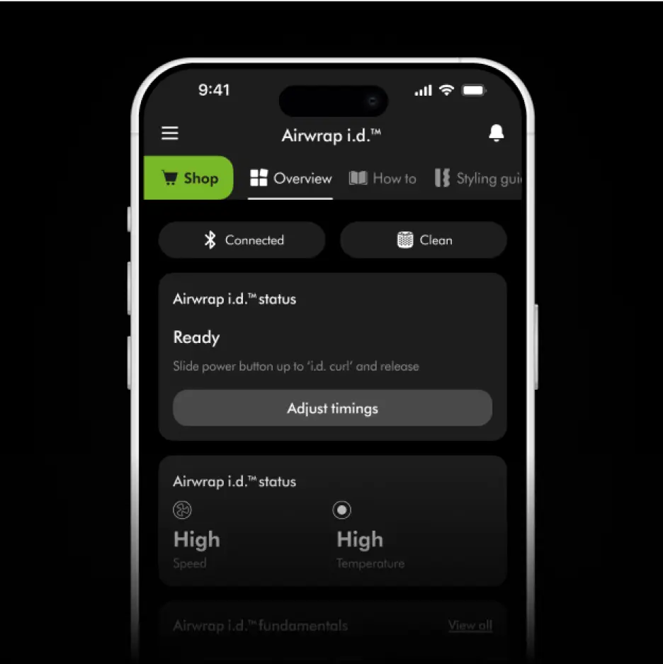 Valós időben mutatott beállítások