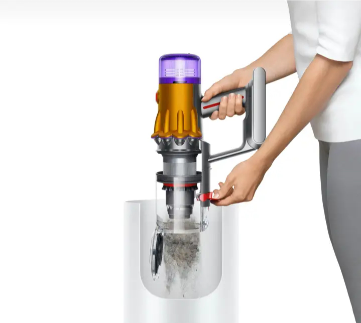 Érintésmentes portartályürítés