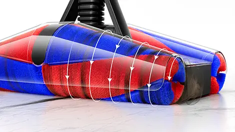 Hajszálfeltekerő kúpok