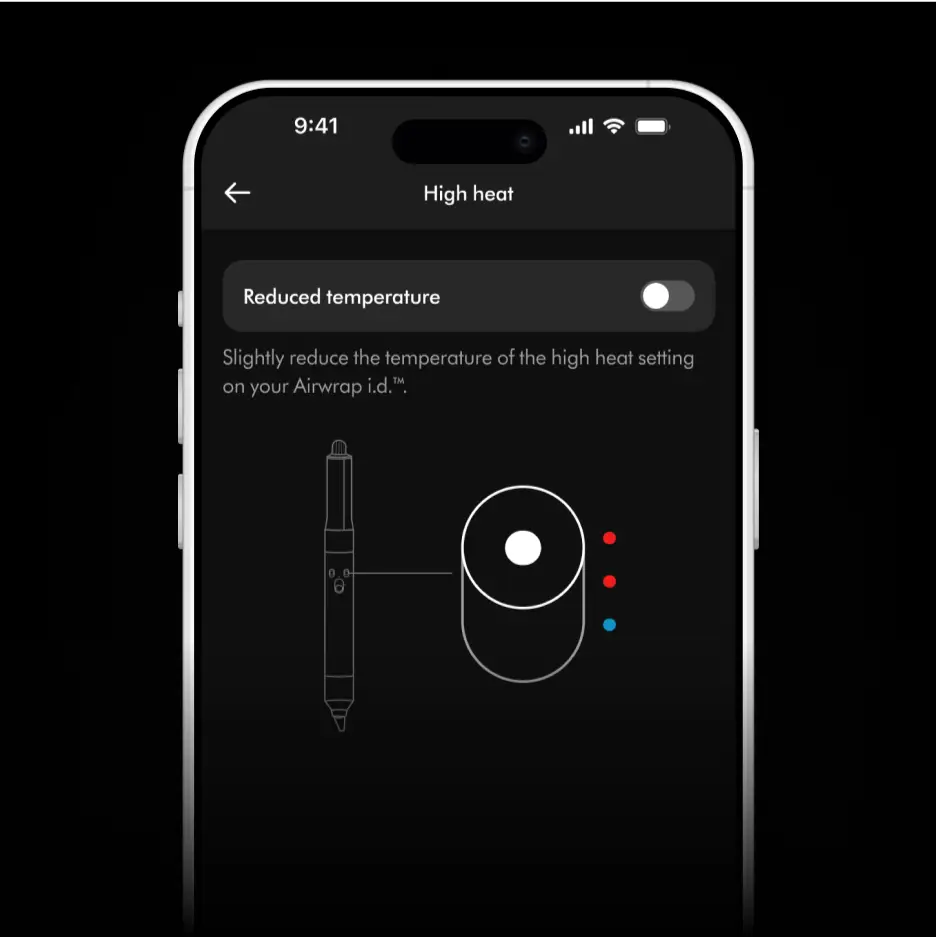 Módosítható hőmérséklet-beállítások