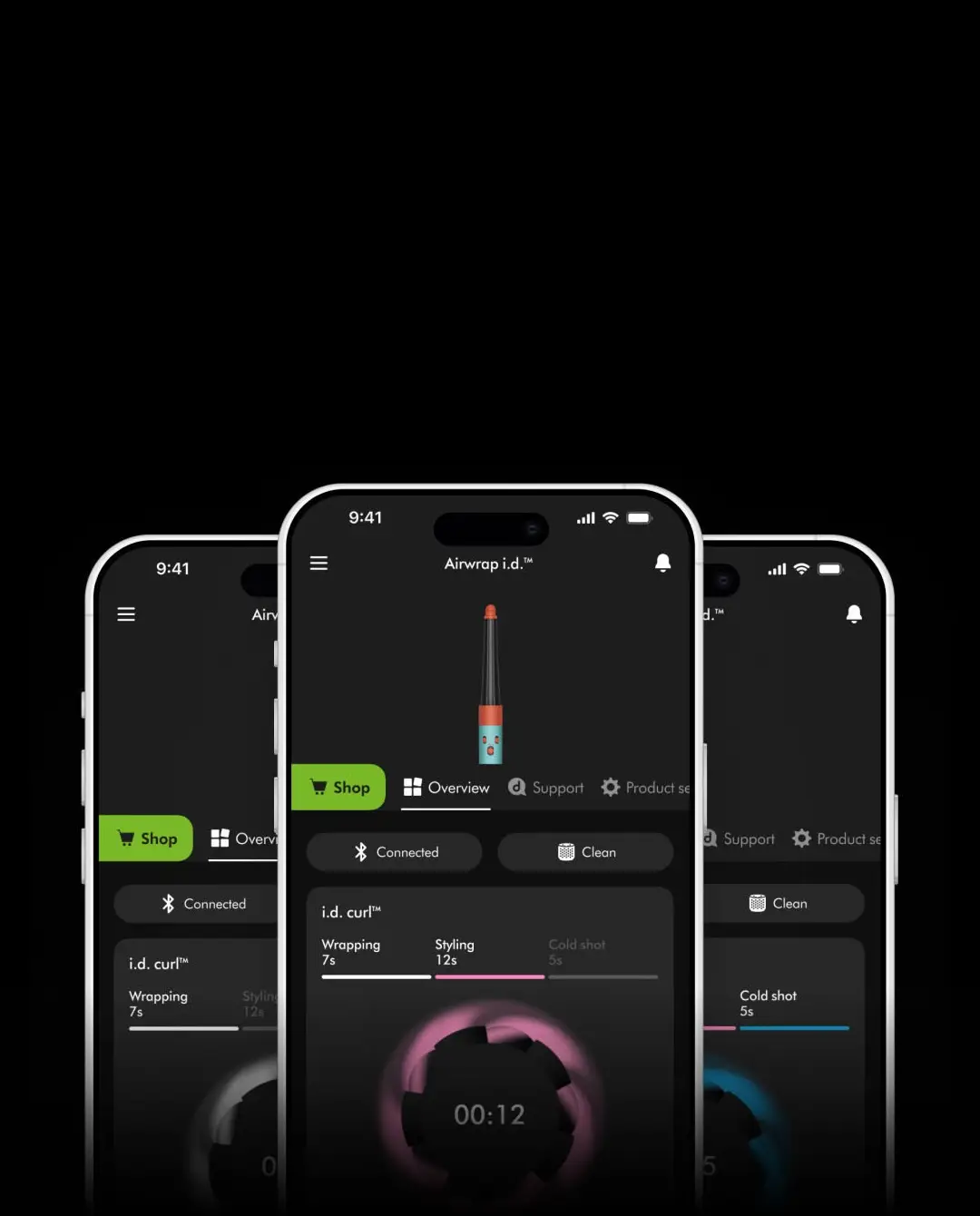 Időzített tincsgöndörítés