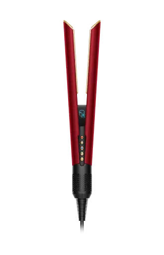 Dyson Airstrait hajvasaló Red Velvet/Gold színben