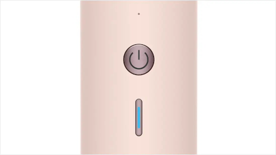 Bekapcsológomb és a hideg levegő gombja