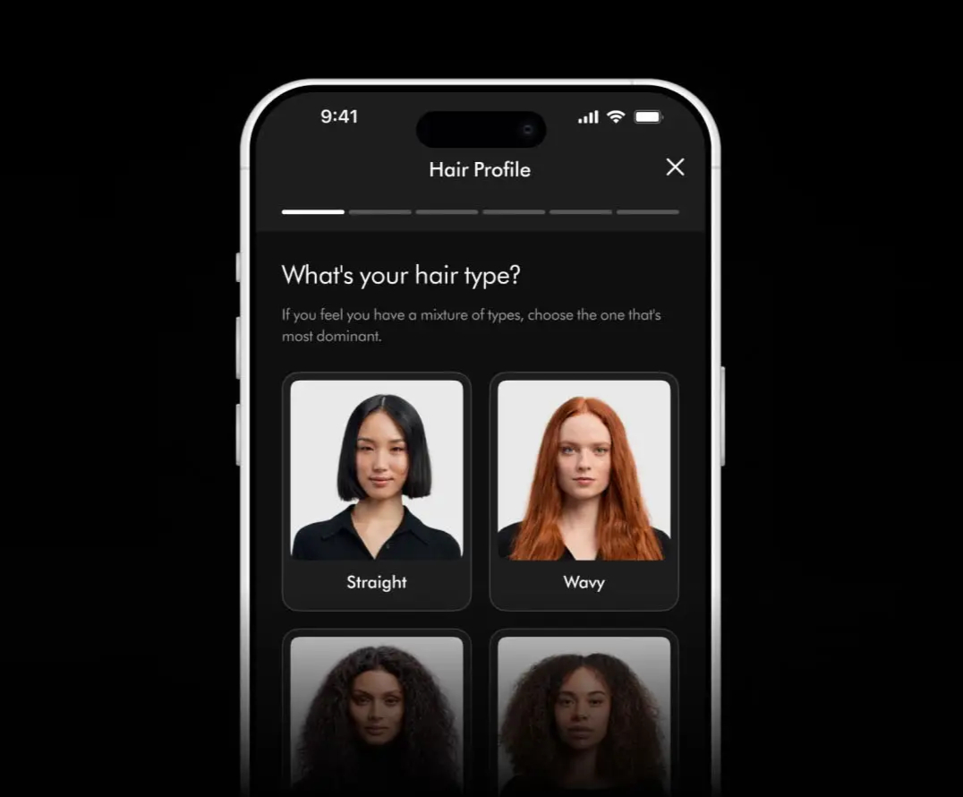 Hajprofil létrehozása