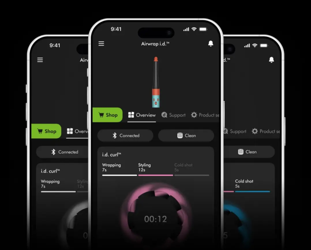 Időzített tincsgöndörítés